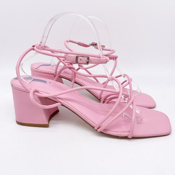 Marc Fisher LTD Women's Chiara Pink Leather Heels Size 11M - Picture 2 of 14